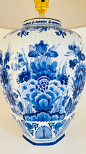 Load image into Gallery viewer, Antique ‘De Porceleyne Fles’ Lamp - pre order for w/c April 22nd
