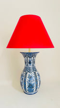 Load image into Gallery viewer, Antique Delfia Lamp - pre order for end of August