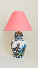 Load image into Gallery viewer, Antique Mini Makkum Lamp - pre order for w/c April 22nd

