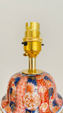 Load image into Gallery viewer, Antique Japanese Imari Lamp - pre order for early May