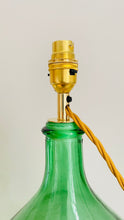 Load image into Gallery viewer, Vintage French Demijohn Bottle Lamp - pre order for mid April
