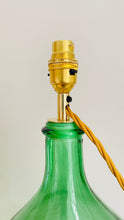 Load image into Gallery viewer, Vintage French Demijohn Bottle Lamp - pre order for mid April