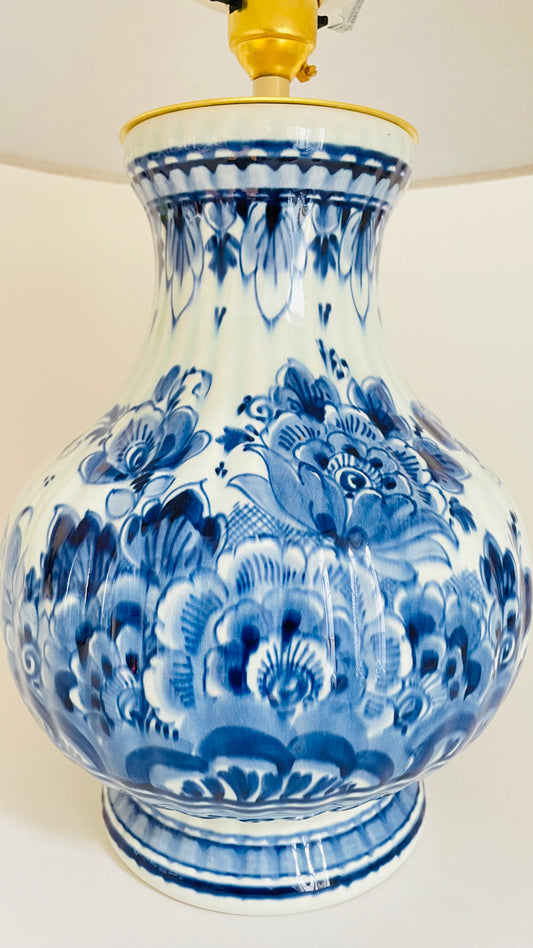 Antique Delft ‘De Porceleyne Fles’ Lamp - pre order for early May