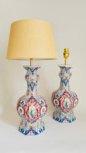 Load image into Gallery viewer, Antique Makkum Table Lamp - pre order for early July