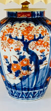 Load image into Gallery viewer, Antique Japanese Mini Imari Lamp - pre order for early Oct