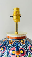 Load image into Gallery viewer, Tall Antique Delft Lamp (damaged) - pre order for mid June