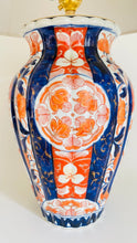 Load image into Gallery viewer, Antique Japanese Imari Lamp - pre order for end of Nov