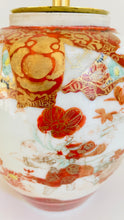 Load image into Gallery viewer, Antique Japanese Mini Kutani Lamp - pre order for w/c April 24th
