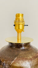 Load image into Gallery viewer, Studio Pottery Lamp - pre order for end of March