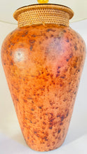 Load image into Gallery viewer, Large Rattan Detailed Table Lamp - pre order for end of Nov