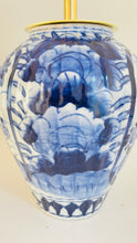 Load image into Gallery viewer, Antique Japanese Imari Lamp - pre order for w/c Sept 5th
