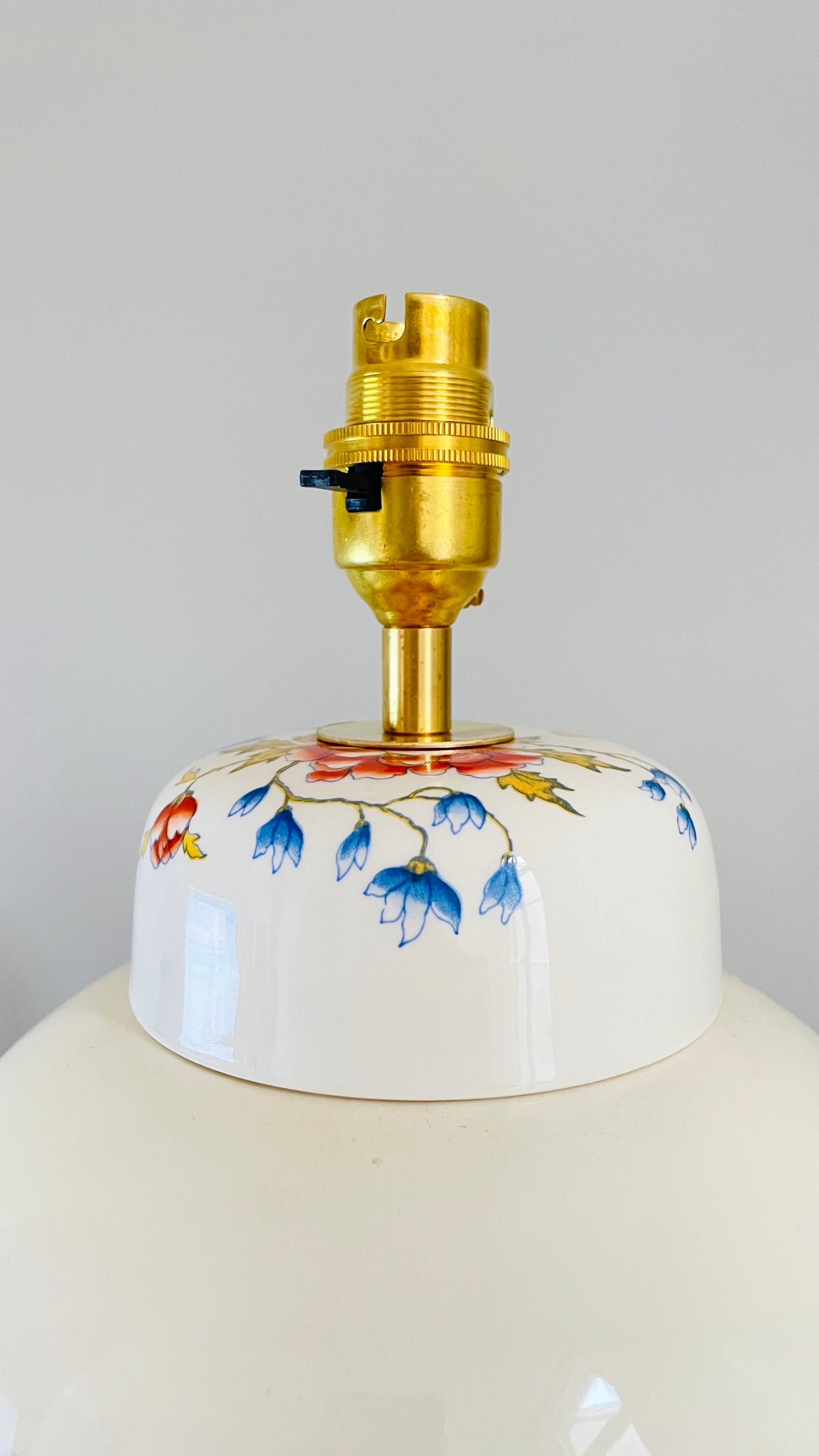 Antique Mason's Peony Lamp - pre order for w/c April 24th