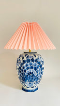 Load image into Gallery viewer, Antique Delft Blue Lamp - pre order for w/c April 24th