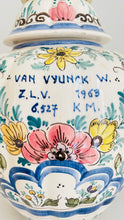 Load image into Gallery viewer, Large Antique Delft Jar Lamp - pre order for early May