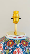 Load image into Gallery viewer, Antique Delft Lamp - pre order for end of Dec