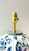 Load image into Gallery viewer, Antique Delft Blue Lamp - pre order for early May