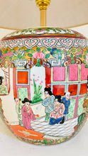 Load image into Gallery viewer, Antique Famile Rose Lamp - pre order for w/c Dec 19th