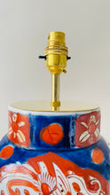Load image into Gallery viewer, Large Antique Imari Lamp - pre order for early May