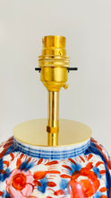 Load image into Gallery viewer, Antique Japanese Imari Lamp - pre order for w/c Oct 10th