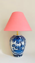 Load image into Gallery viewer, Antique Japanese Imari Lamp - pre order for w/c Sept 5th