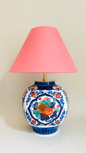 Load image into Gallery viewer, Antique Japanese Flower Lamp - pre order for w/c Dec 12th