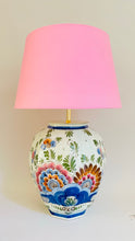 Load image into Gallery viewer, Antique Delft Lamp - pre order for mid Oct