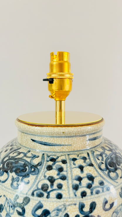 Antique Chinese Flower Lamp - pre order for early Feb