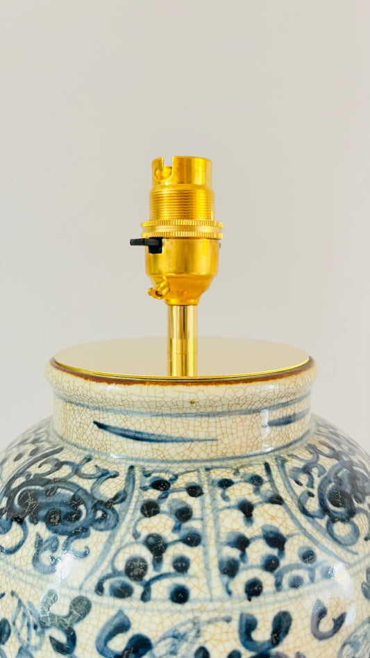 Antique Chinese Flower Lamp - pre order for early Feb