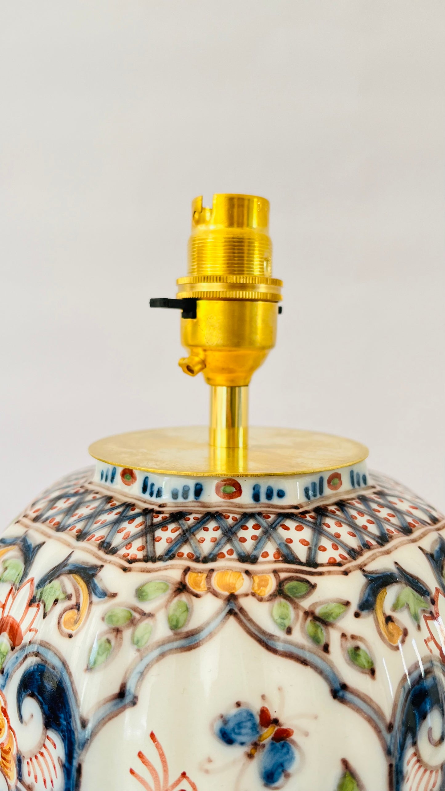 Antique Makkum Lamp - pre order for end of April