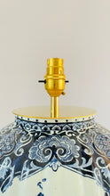 Load image into Gallery viewer, Antique Delft Boch Lamp - pre order for end of March
