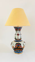 Load image into Gallery viewer, Large Antique Delft Polychrome Lamp
