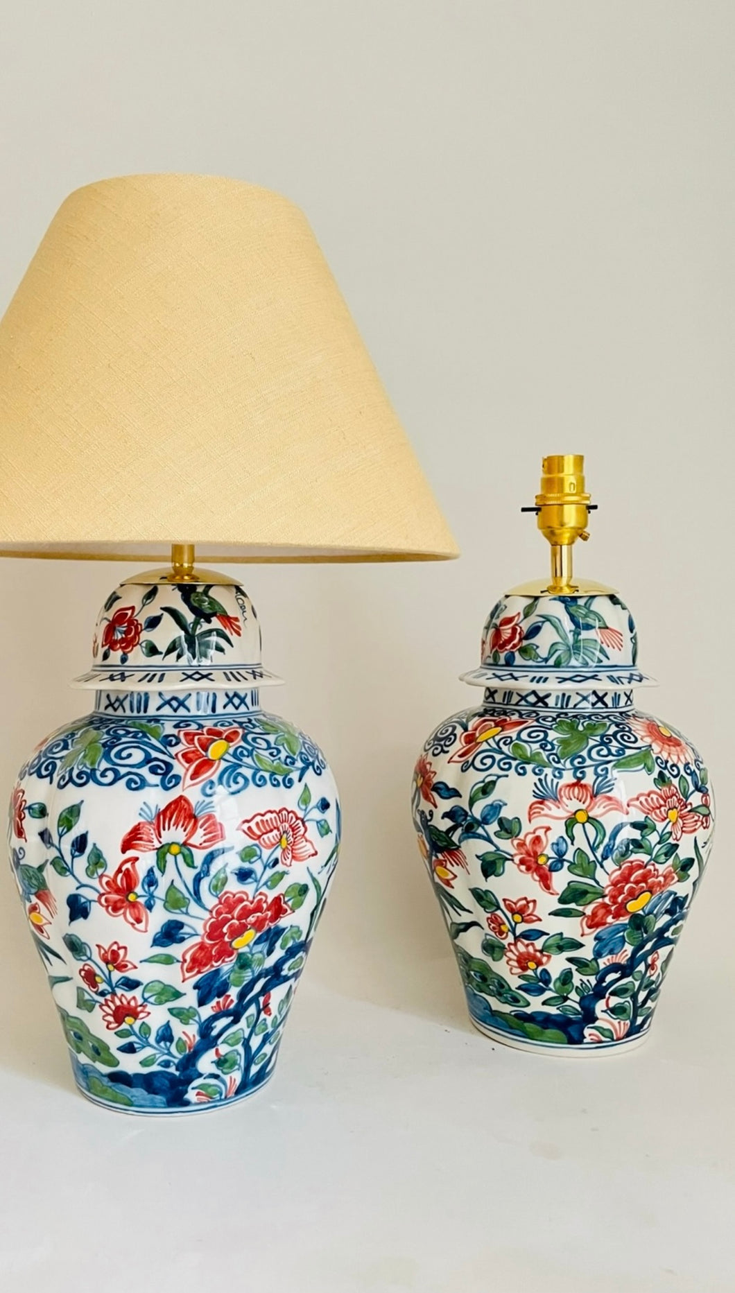 Antique Makkum Jar Lamp