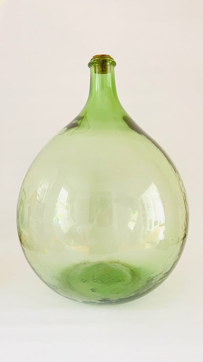 XL Antique French Demijohn Bottle