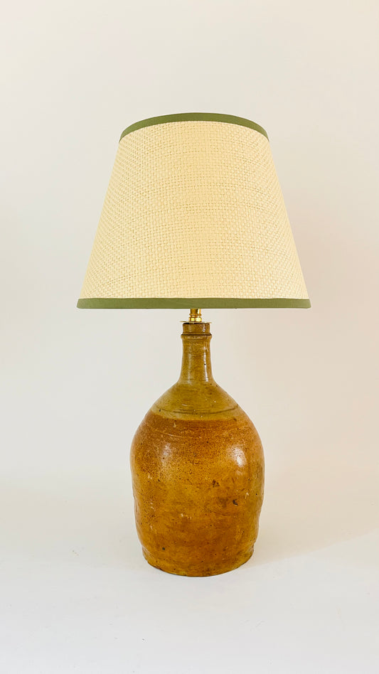 French Studio Pottery Lamp