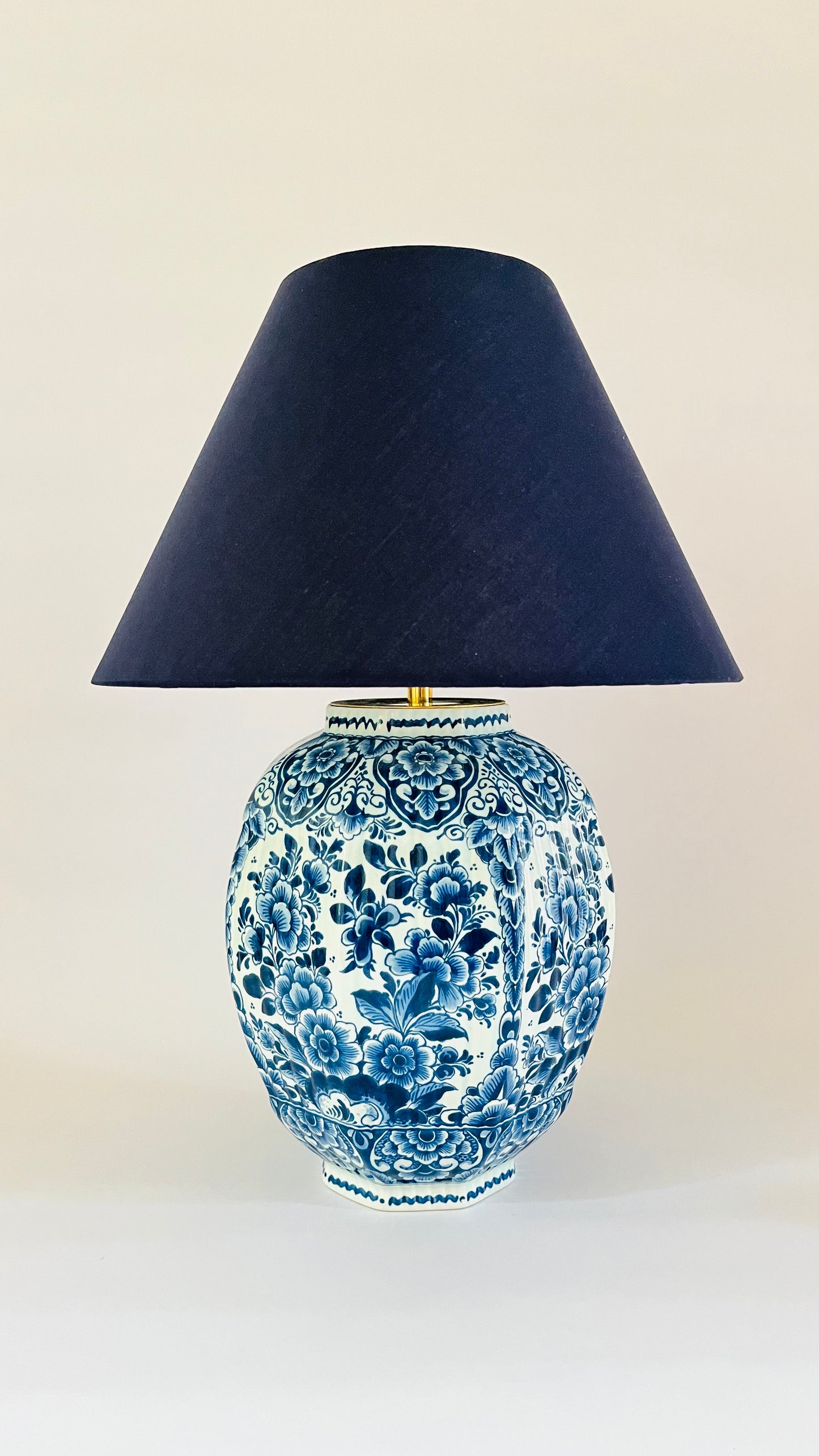 Antique Delft Lamp