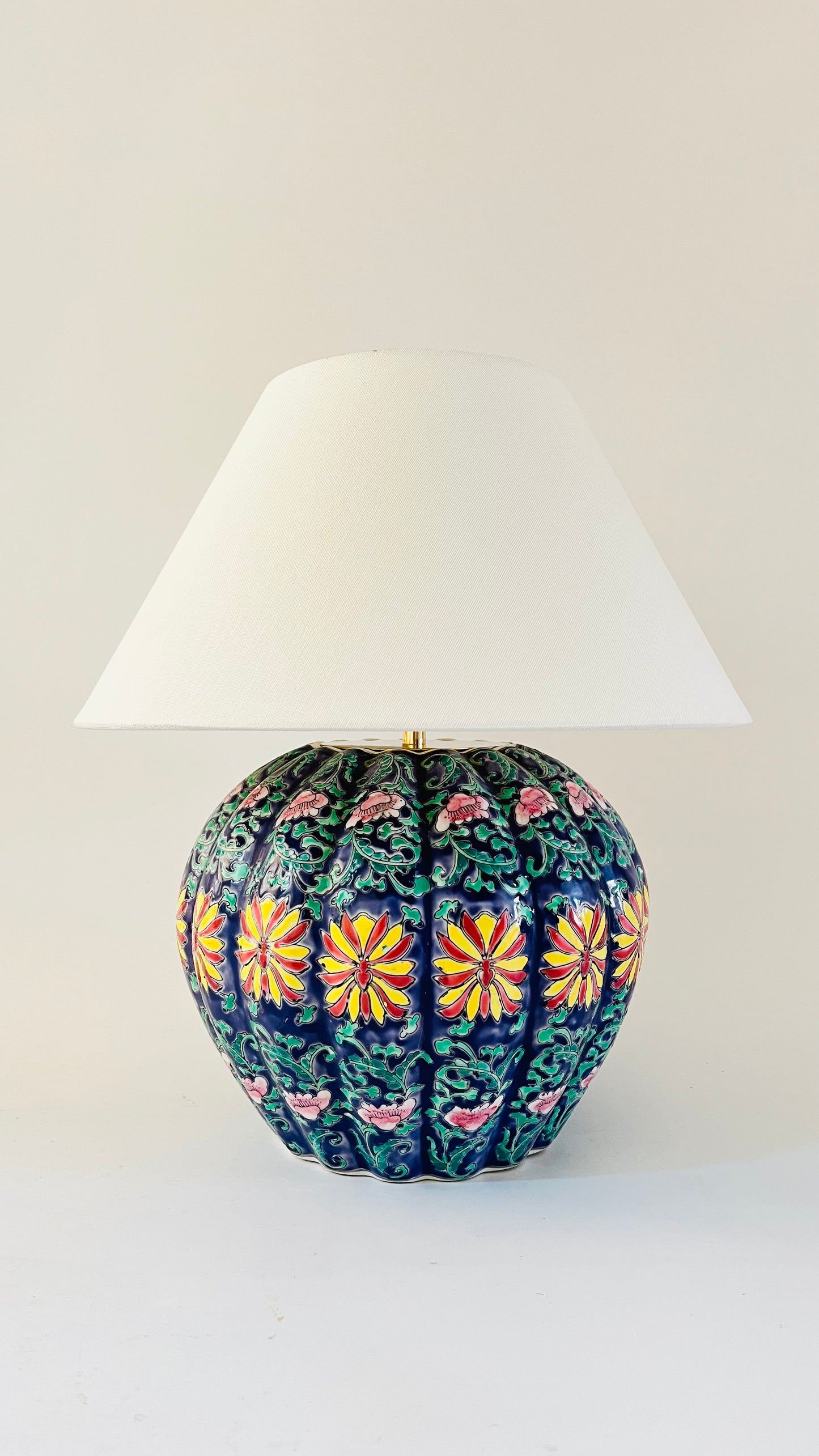 Antique Pumpkin Lamp