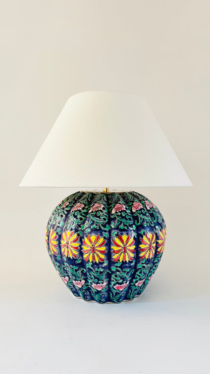 Antique Pumpkin Lamp
