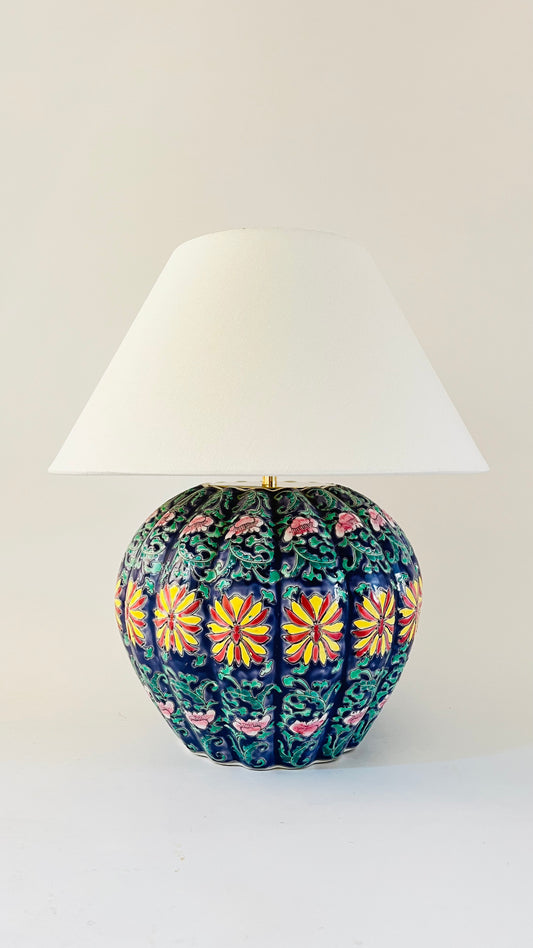 Antique Pumpkin Lamp