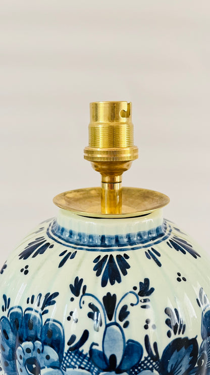 Antique Mini Delft Lamp