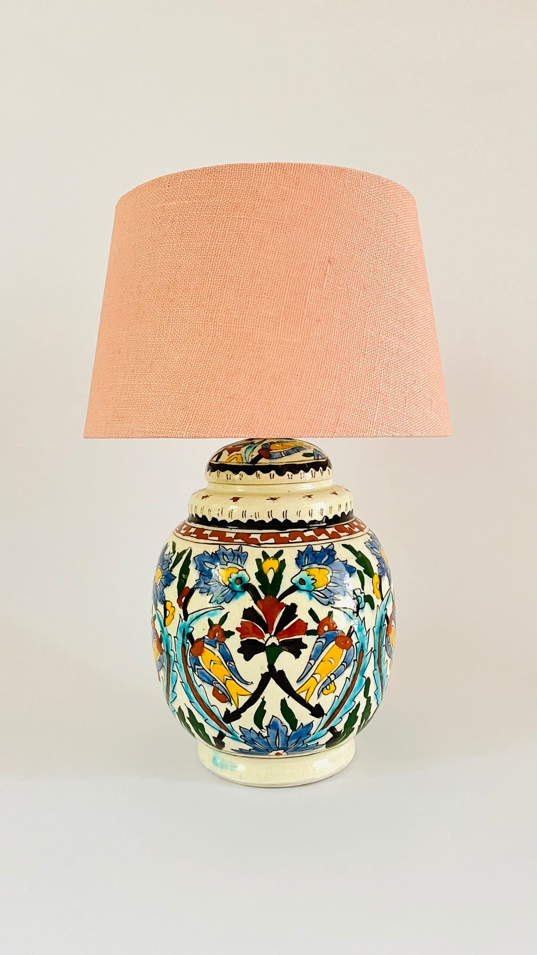 Antique Turkish Jar Lamp