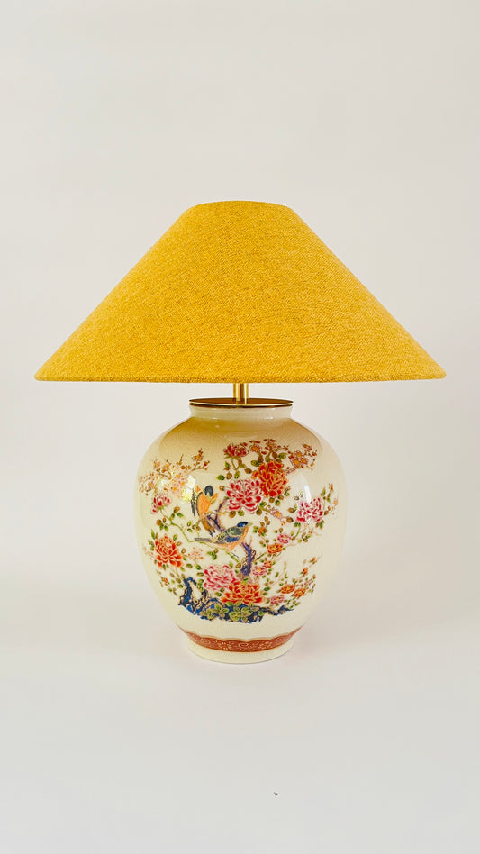 Antique Japanese Bird Lamp - pre order for end of Aug