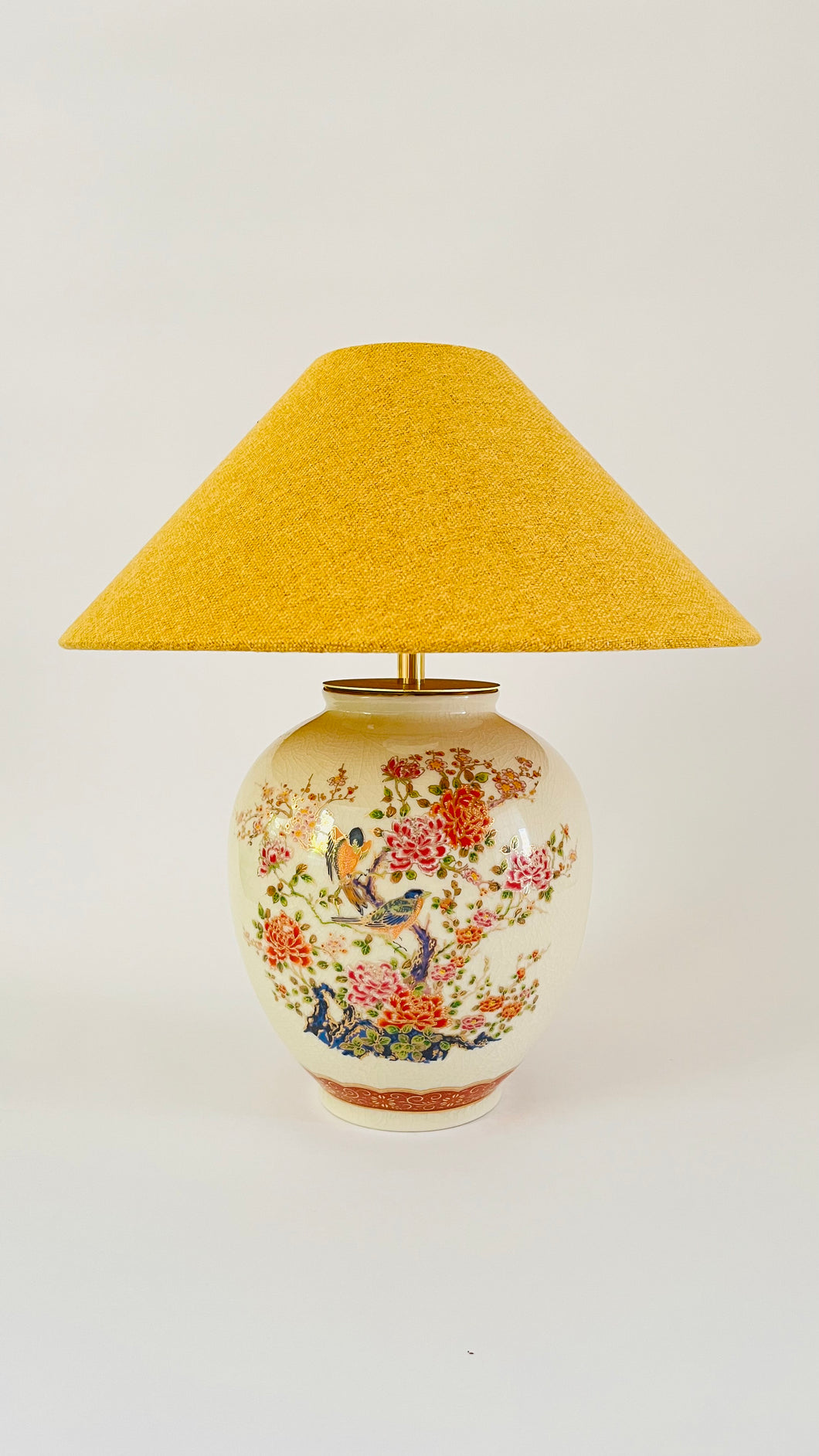 Antique Japanese Bird Lamp - pre order for end of Aug