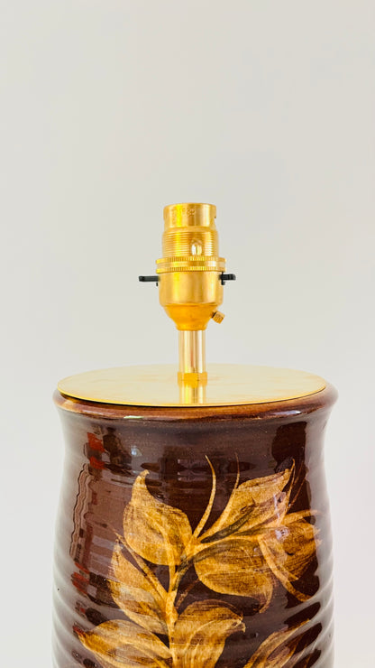 Studio Pottery Table Lamp