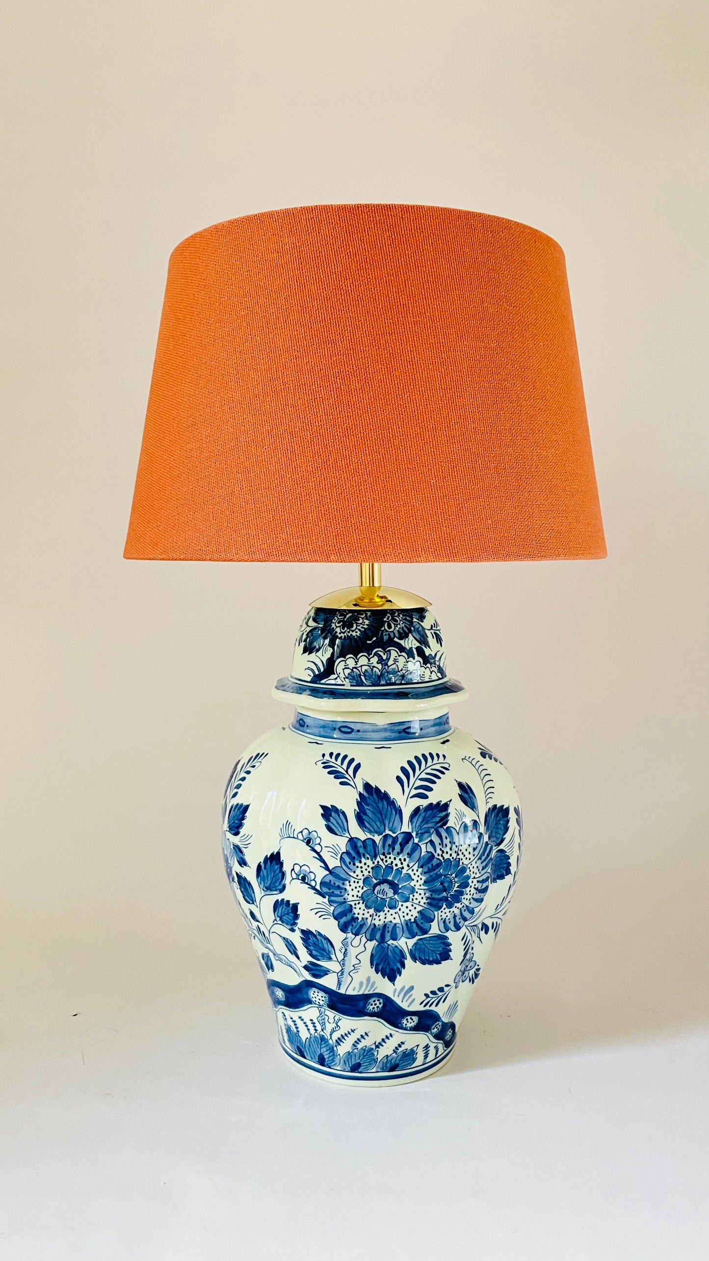 Antique Delft ‘De Ram’ Lamp - pre order for w/c Jan 20th