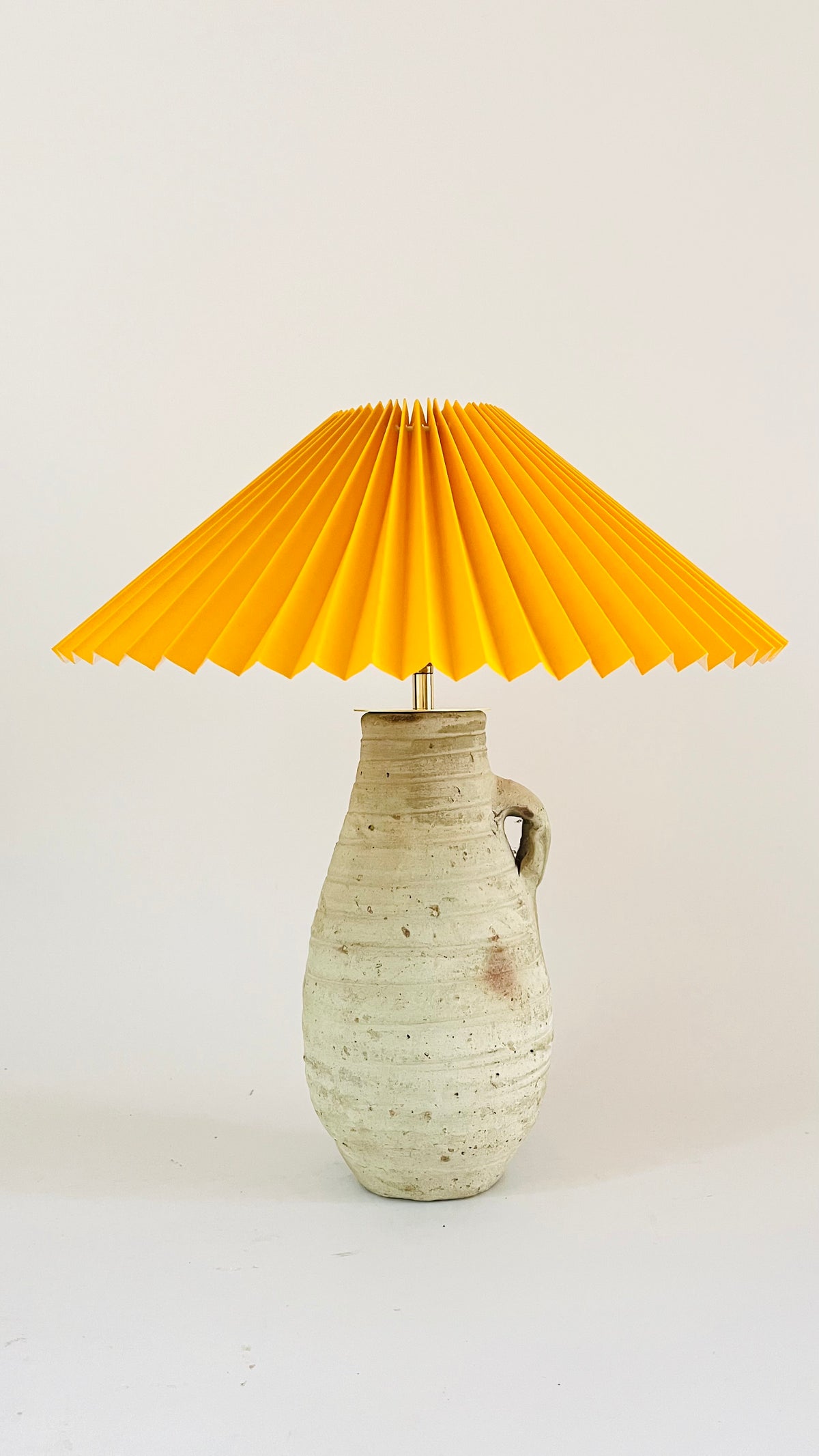 French Studio Pottery Lamp