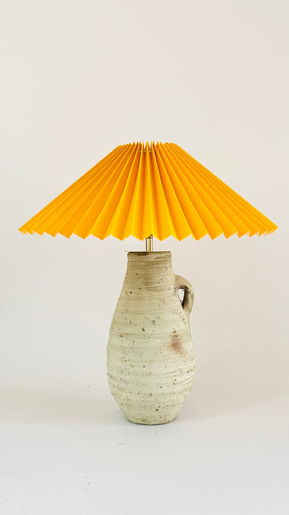 French Studio Pottery Lamp