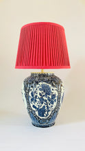 Load image into Gallery viewer, Antique Delft Boch Lamp - pre order for end of March
