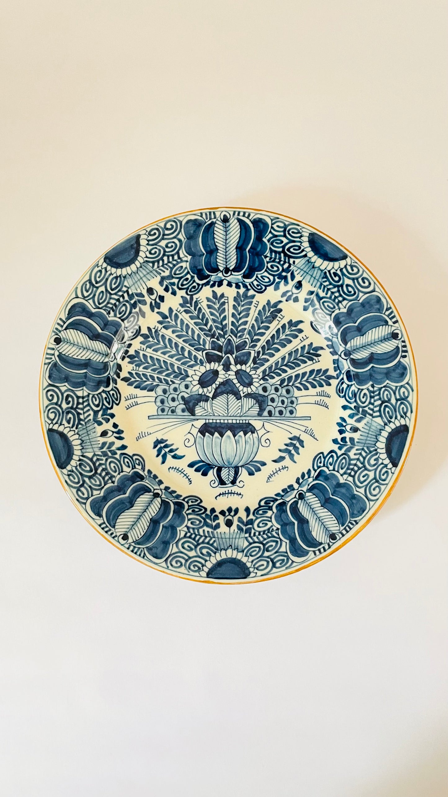 Antique Royal Tichelaar Makkum Plate