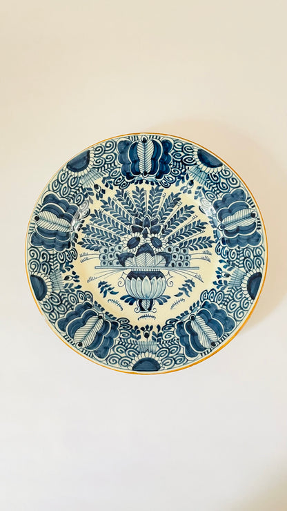 Antique Royal Tichelaar Makkum Plate