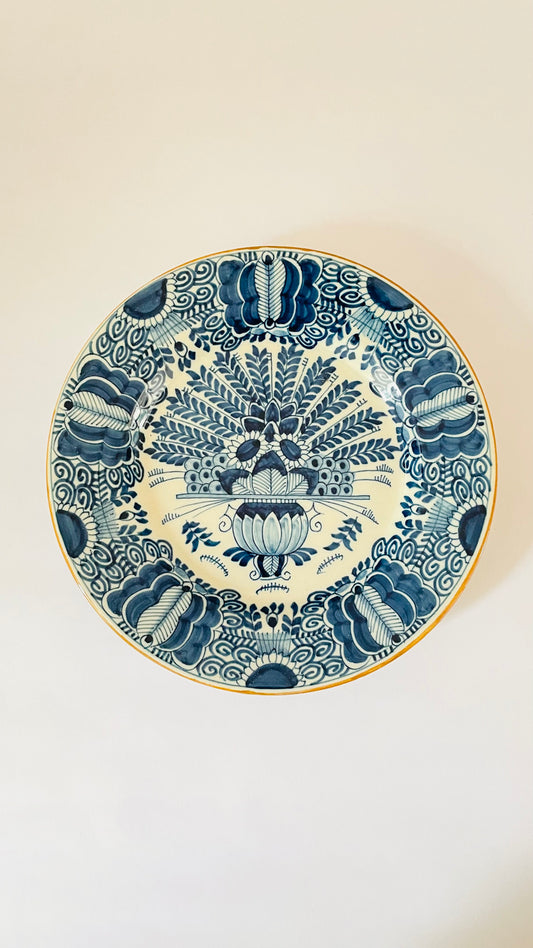 Antique Royal Tichelaar Makkum Plate